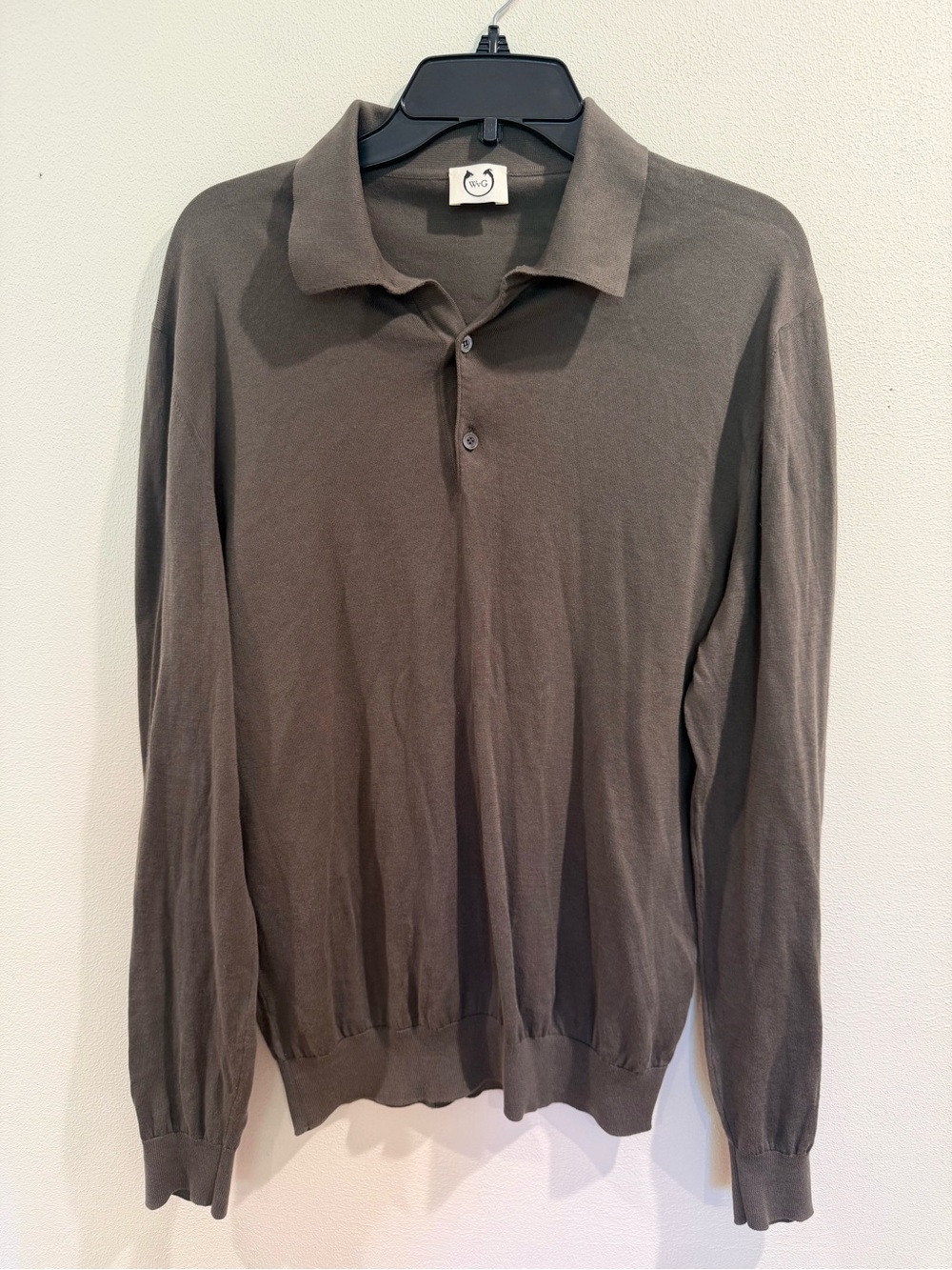 Wolf Vs Goat Cotton Sweater Size 50